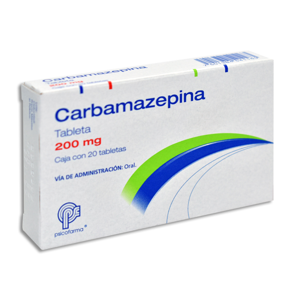 CARBAMAZEPINA 200 MG C/20 TAB LAB PSICOFARMA