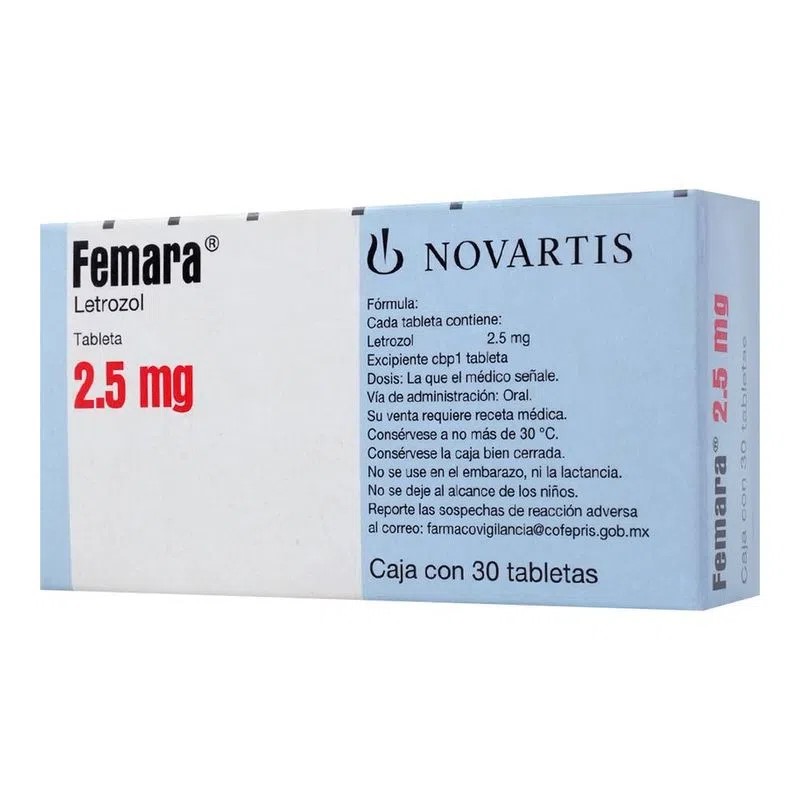 FEMARA 2.5 MG C/30 TAB LETROZOL LAB NOVARTIS