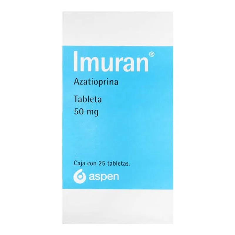 IMURAN 50 MG C/25 TAB AZATIOPRINA LAB ASPEN