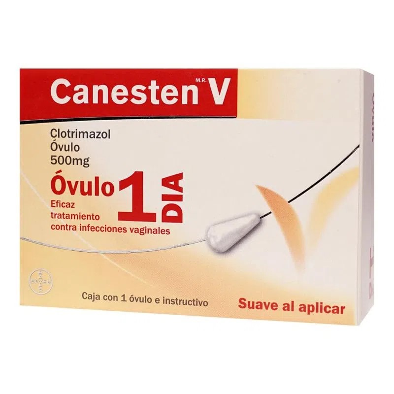 CANESTEN V 500 MG C/1 OVULO CLOTRIMAZOL LAB BAYER