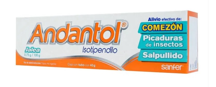 ANDANTOL JALEA 0.75/100 G TUBO C/40 G ISOTIPENDILO LAB SANFER