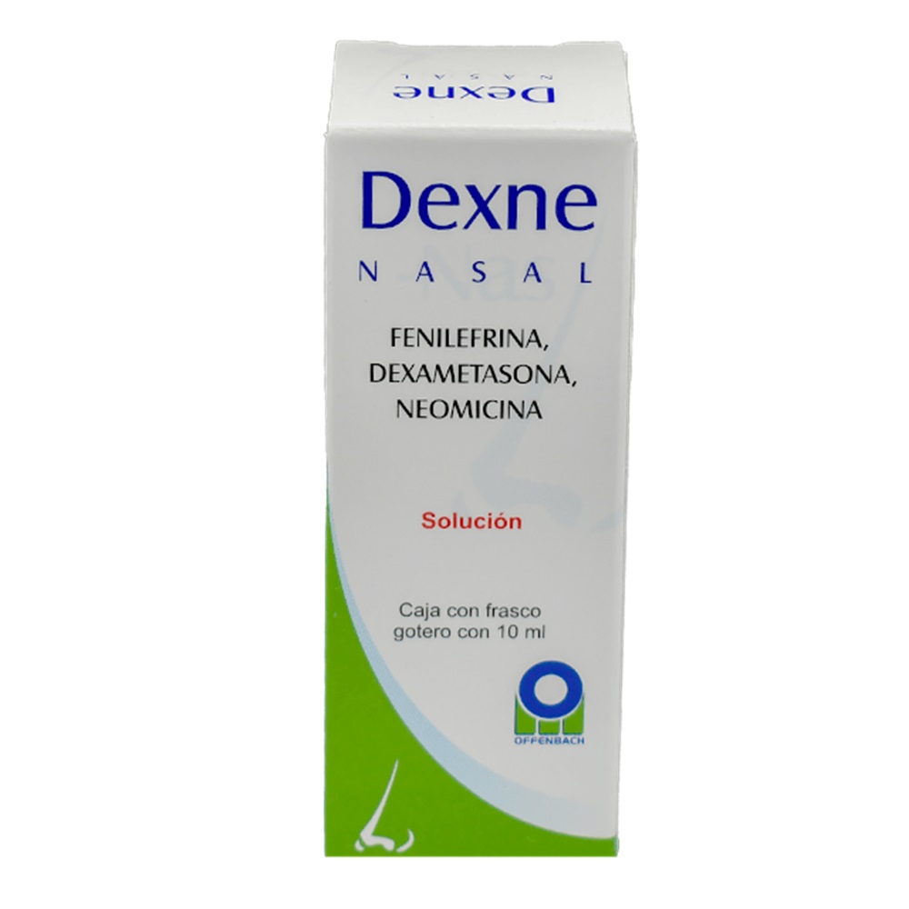 FENILEFRINA DEXAMETASONA NEOMICINA SOL NASAL 1/3.5/2.5 MG/ML C/10 ML DEXNE NASAL LAB OFFENBACH
