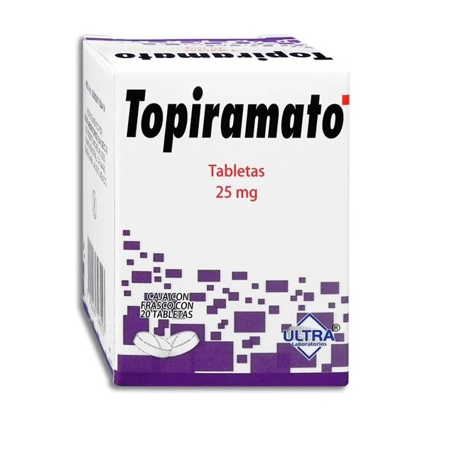 TOPIRAMATO 25 MG C/20 TAB LAB ULTRA