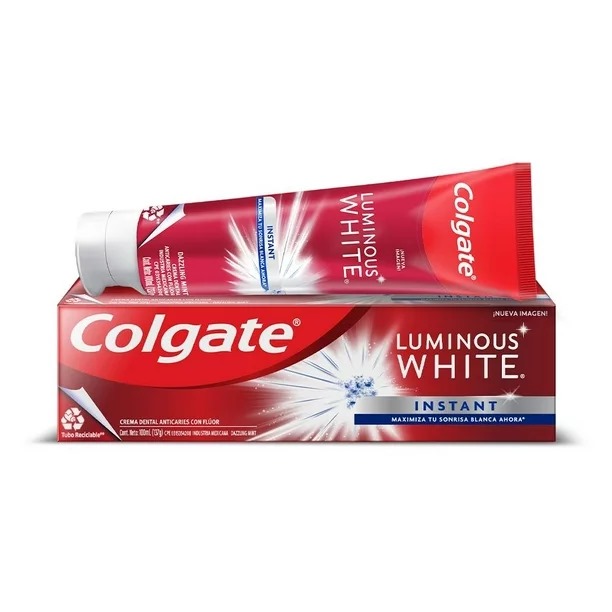 PASTA DENTAL LUMINOUS WHITE INSTANT 100 ML COLGATE