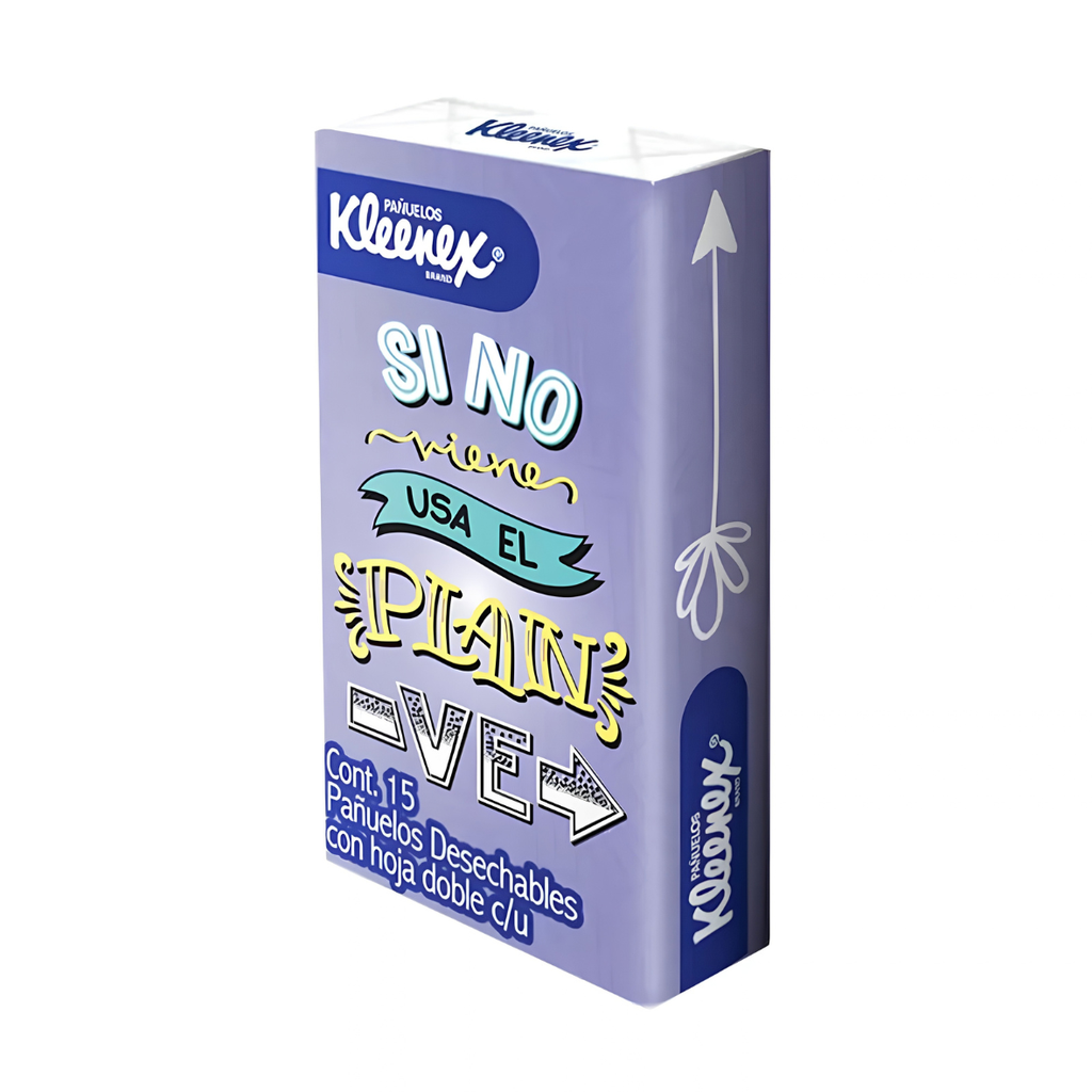 PAÑUELOS KLEENEX C/15 PZAS KIMBERLY-CLARK