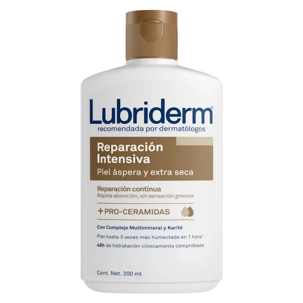 CREMA LUBRIDERM REPARACION INTENSIVA 200 ML PIEL ASPERA Y/O EXTRA SECA JOHNSON & JOHNSON