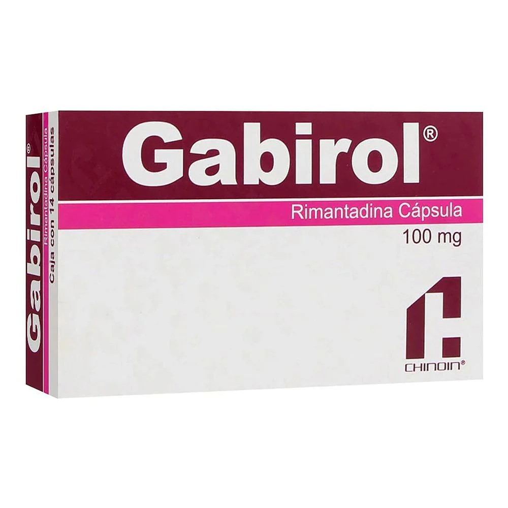 GABIROL 100 MG C/14 CAP RIMANTADINA LAB CHINOIN