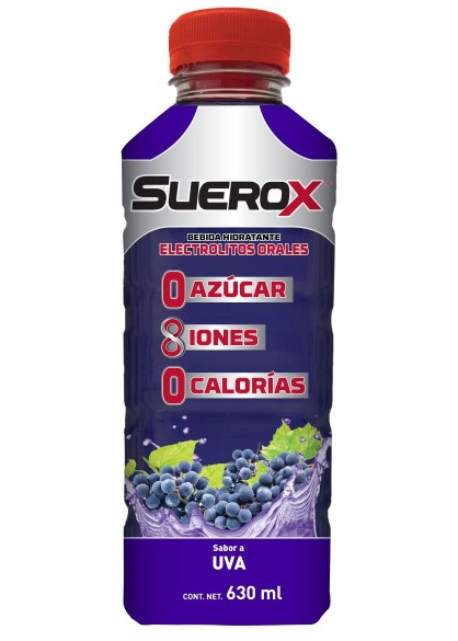 SUEROX 8IONES UVA 630 ML LAB GENOMMA