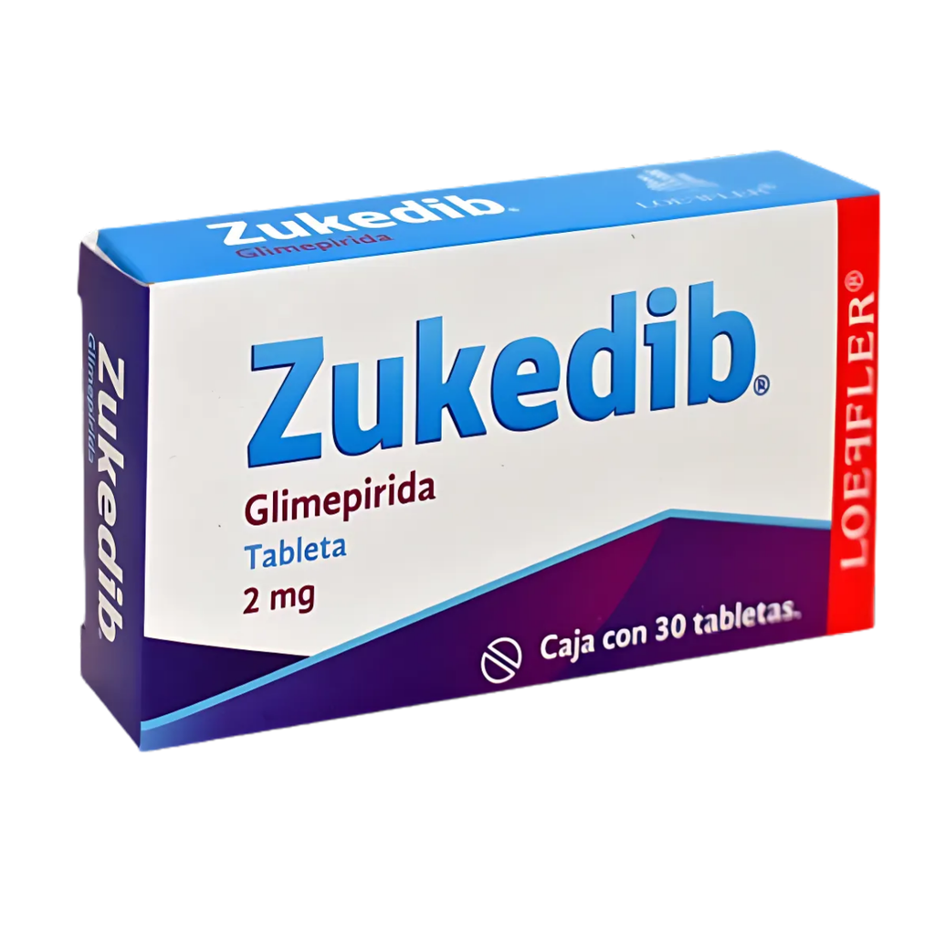 GLIMEPIRIDA 2 MG C/30 TAB ZUKEDIB LAB LOEFFLER