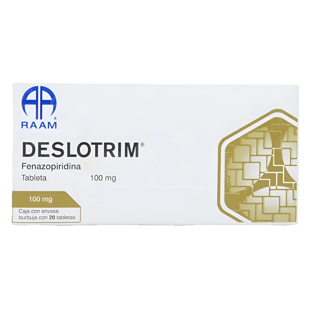 FENAZOPIRIDINA 100 MG C/20 TAB DESLOTRIM LAB RAAM