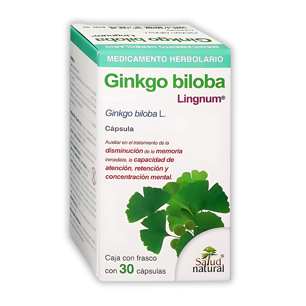 GINKGO BILOBA 40 MG C/30 CAP LAB SALUD NATURAL