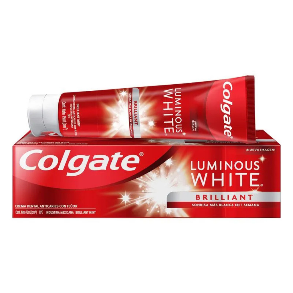 PASTA DENTAL LUMINOUS WHITE BRILLIANT 75 ML COLGATE
