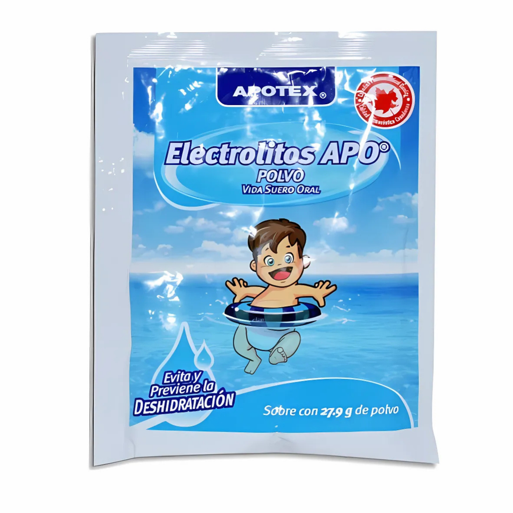 ELECTROLITOS APO POLVO 27.9 G VIDA SUERO ORAL LAB APOTEX