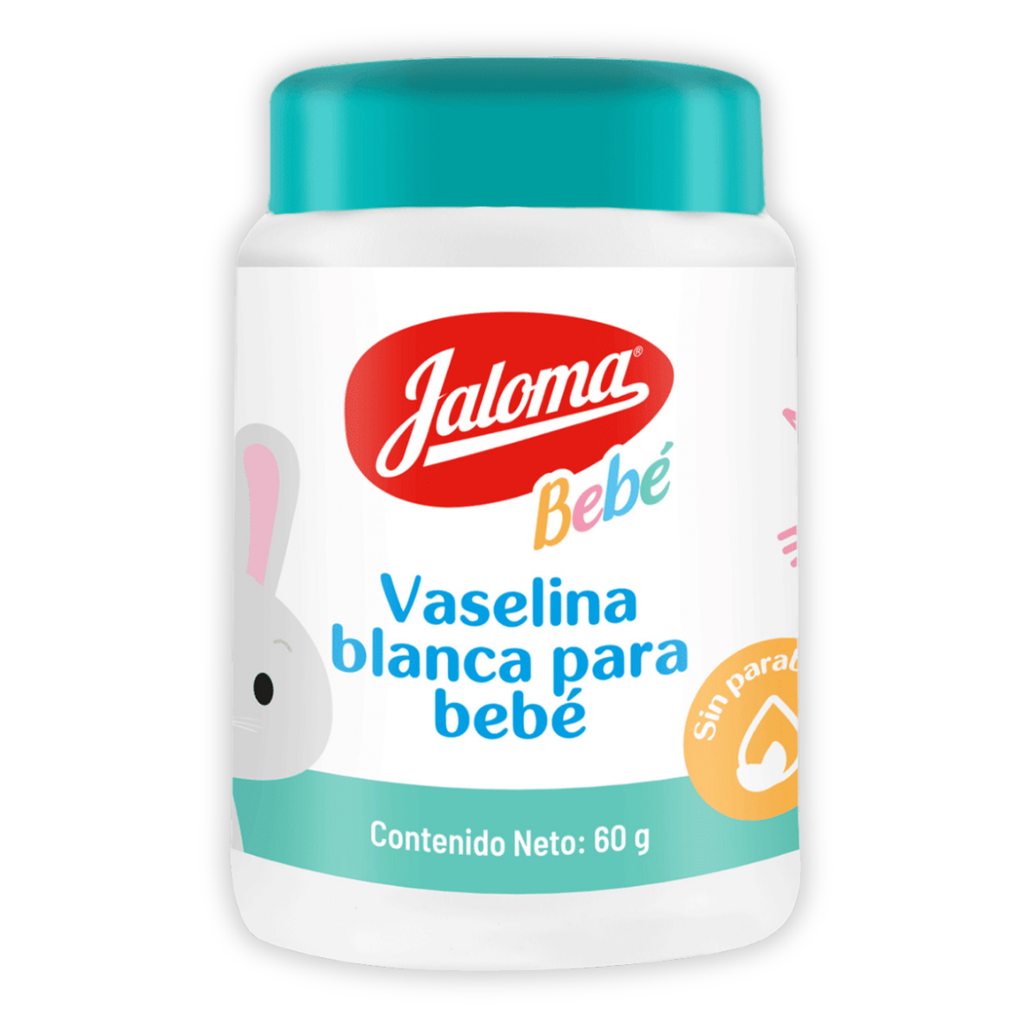 [2324] VASELINA BLANCA PARA BEBE C/60 G JALOMA