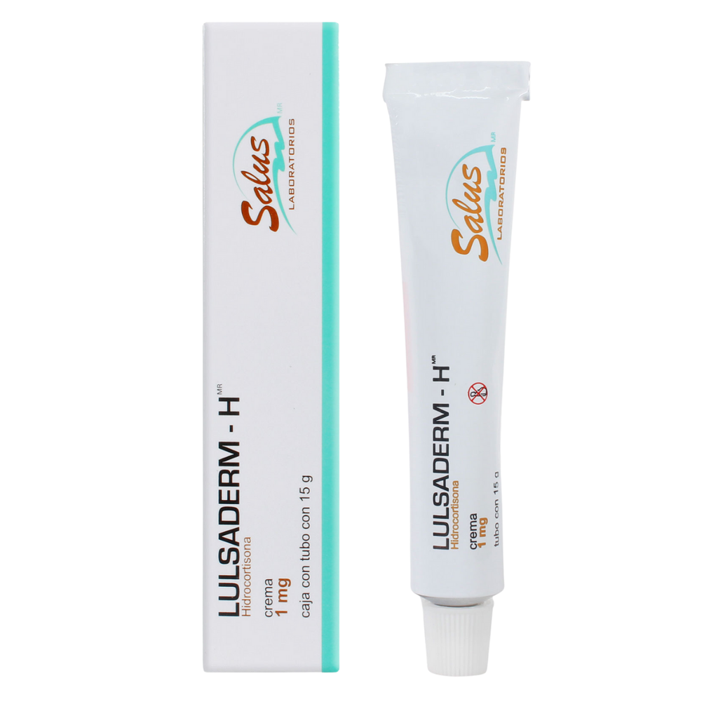 HIDROCORTISONA CREMA 1 MG/G TUBO C/15 G LULSADERM-H LAB SALUS