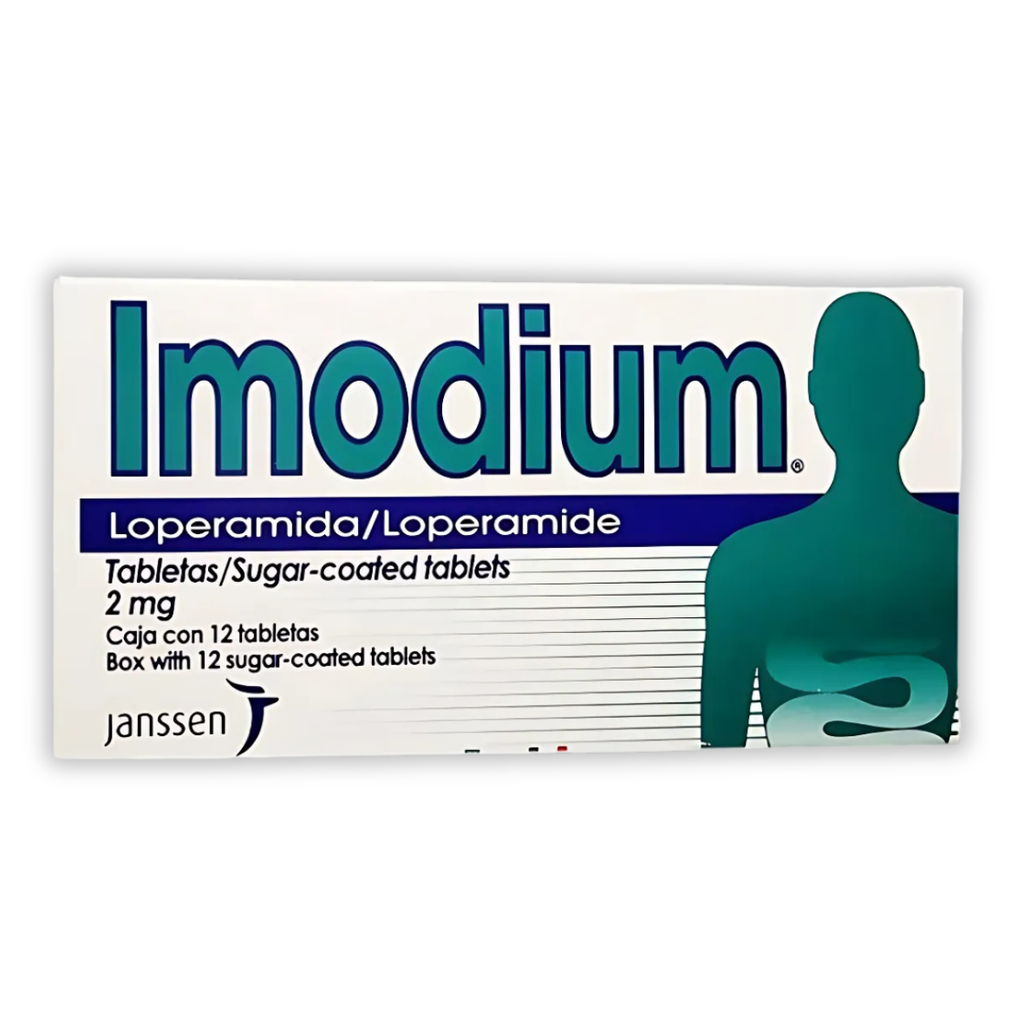 IMODIUM 2 MG C/12 TAB LOPERAMIDA LAB JANSSEN-CILAG