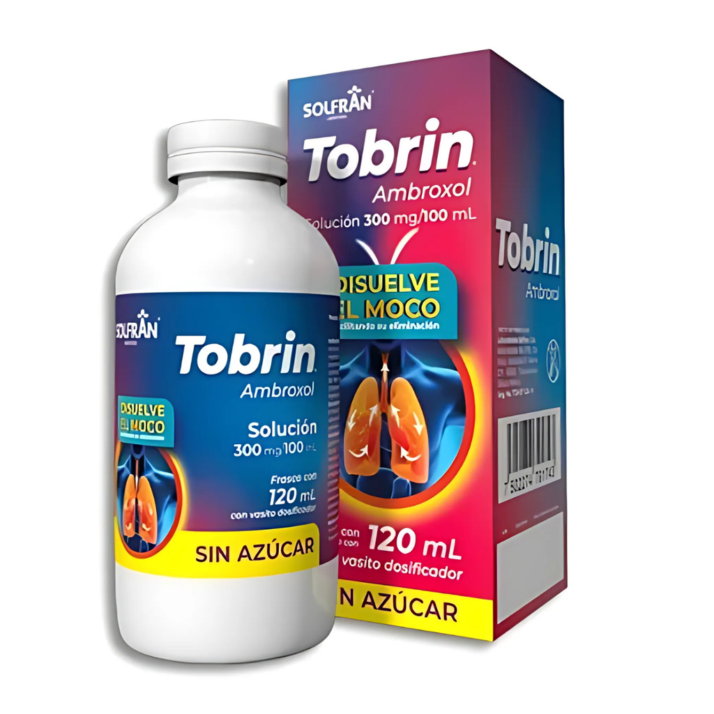 AMBROXOL SOL ORAL 300 MG/100 ML C/120 ML TOBRIN LAB SOLFRAN