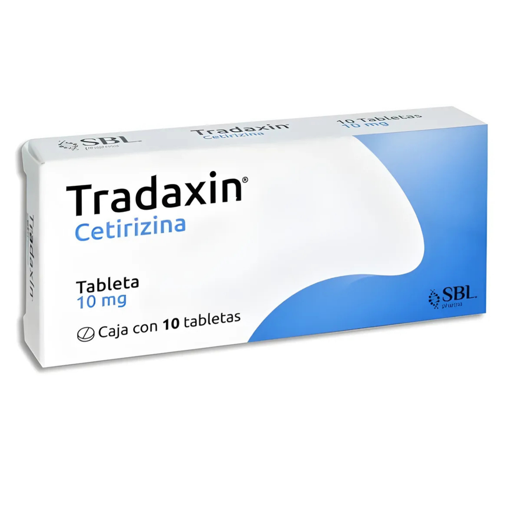 CETIRIZINA 10 MG C/10 TAB TRADAXIN LAB SBL PHARMA