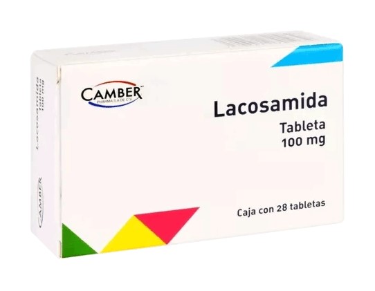 LACOSAMIDA 100 MG C/28 TAB LAB CAMBER