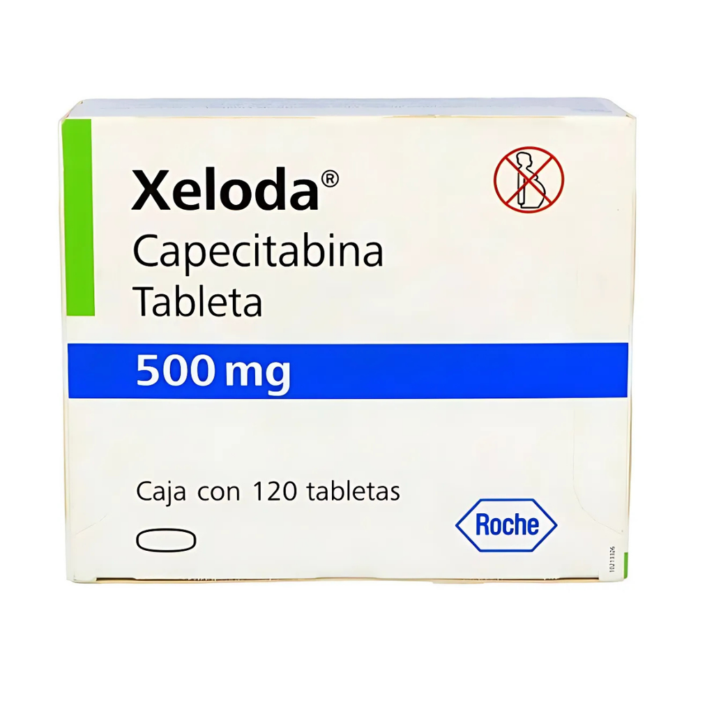 XELODA 500 MG C/120 TAB CAPECITABINA LAB ROCHE