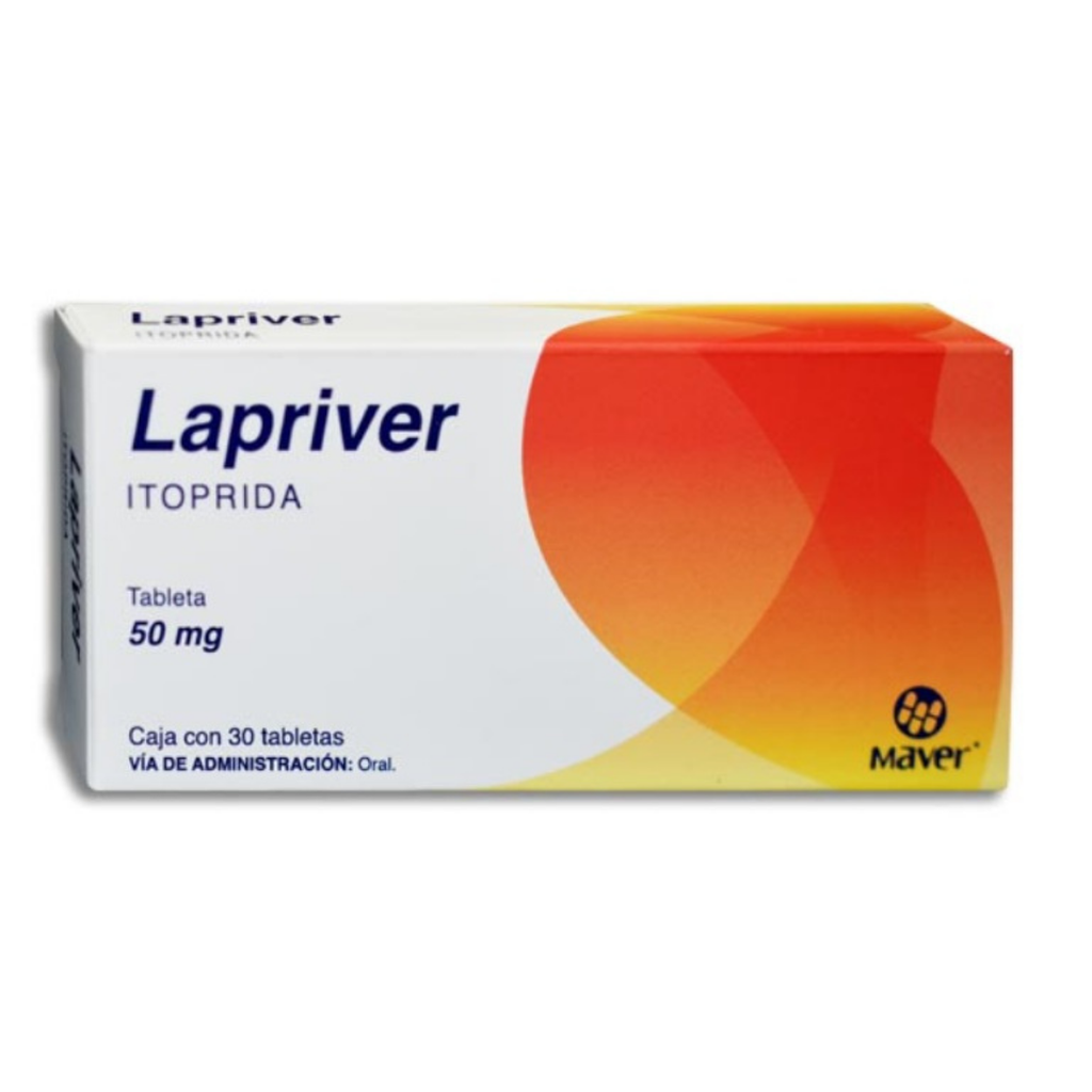 ITOPRIDA 50 MG C/30 TAB LAPRIVER LAB MAVER