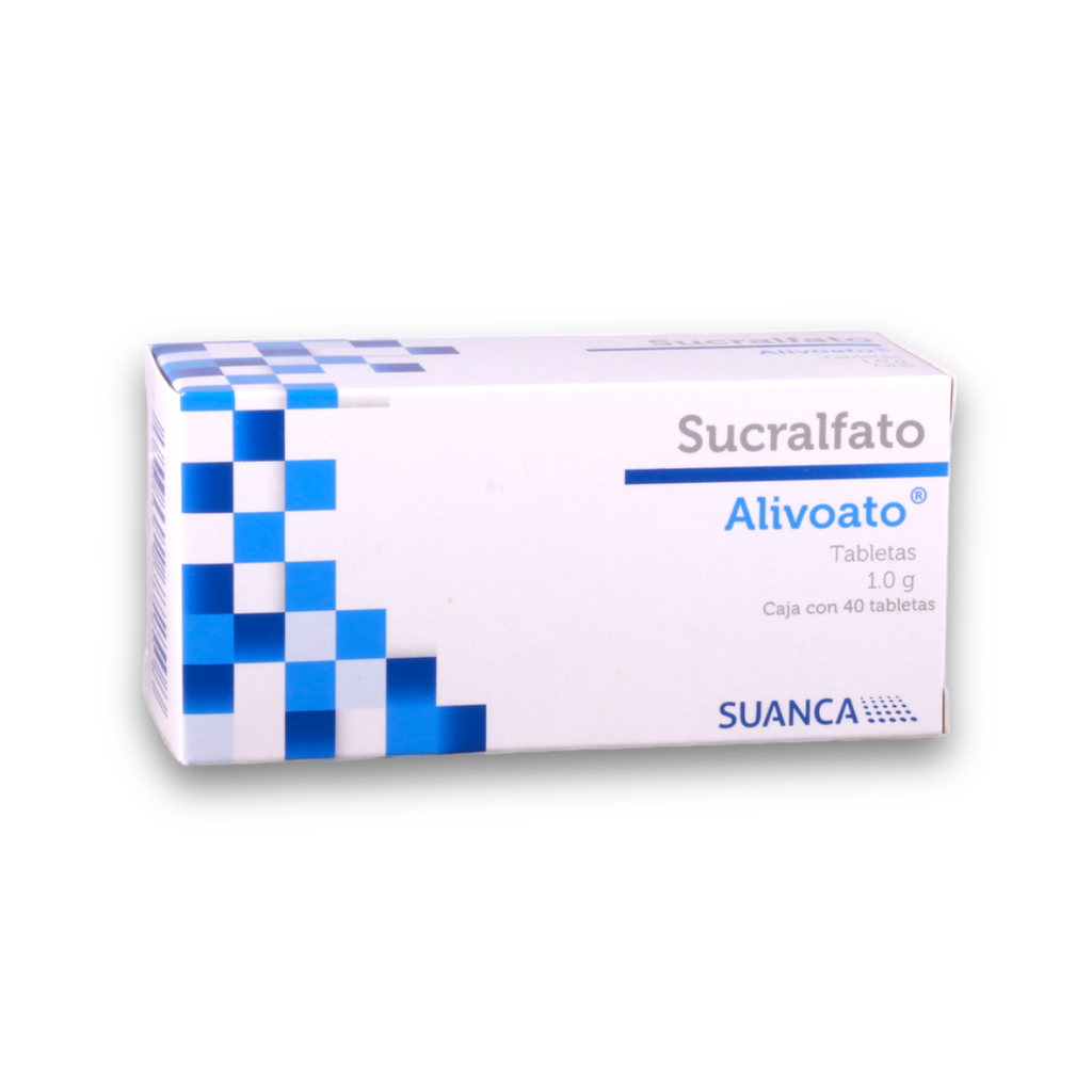 SUCRALFATO 1 G C/40 TAB ALIVOATO LAB SUANCA