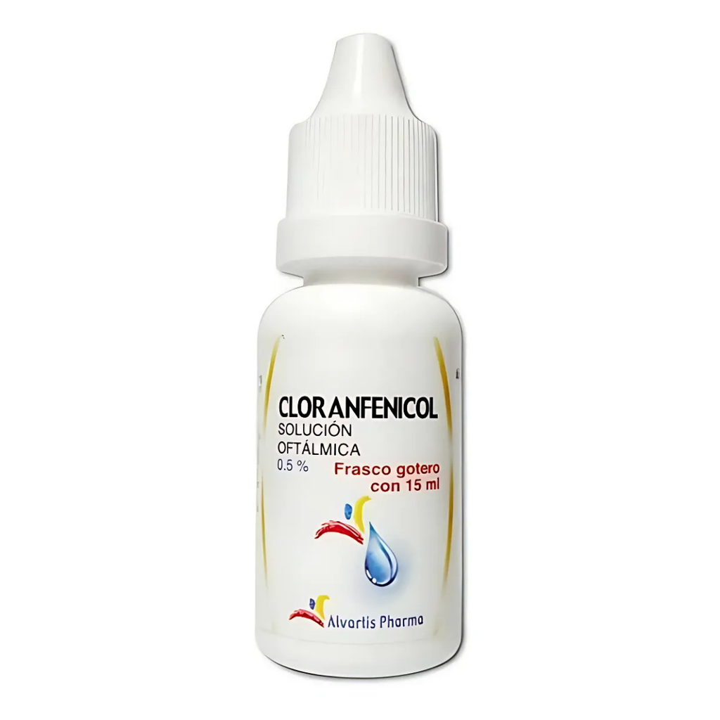 CLORANFENICOL 5% SOL OFTALMICA 5 MG/ML FCO GOTERO C/15 ML FENICOL LAB OFFENBACH MEXICANA