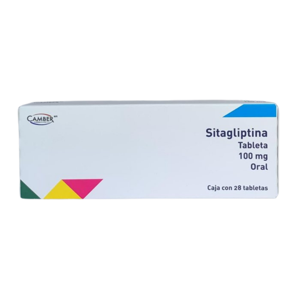 SITAGLIPTINA 100 MG C/28 TAB LAB CAMBER