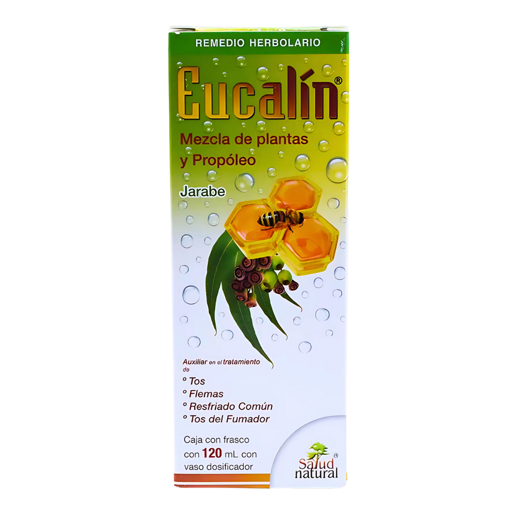 EUCALIN JARABE 120 ML MEZCLA DE PLANTAS Y PROPOLEO LAB SALUD NATURAL