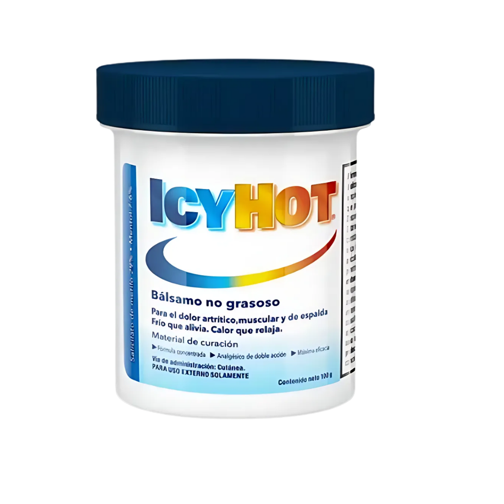 ICY HOT BALSAMO ANALGESICO 29/7.6 % FCO C/100 G SALICILATO DE METILO MENTOL