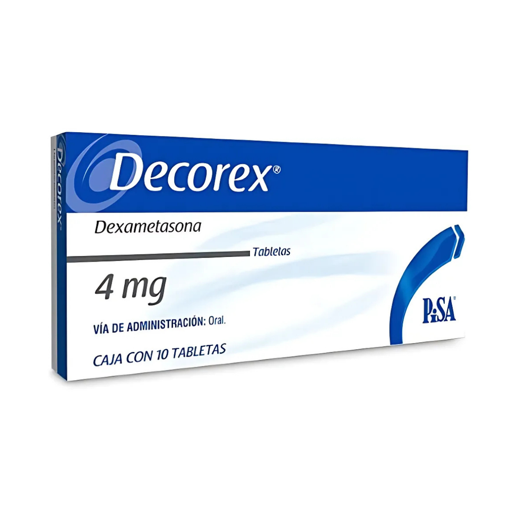 DEXAMETASONA 4 MG C/10 TAB DECOREX LAB PISA