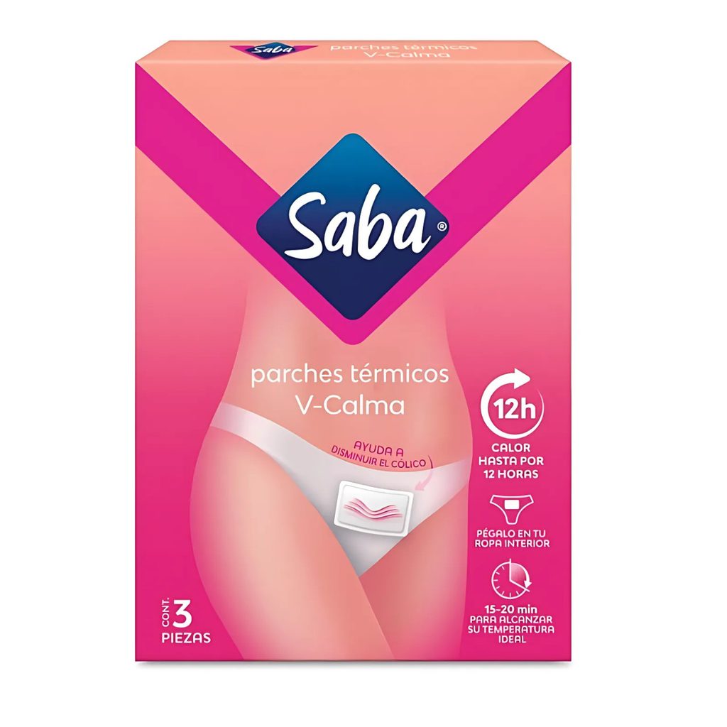 SABA V-CALMA PARCHE TERMICO C/3 PZAS ESSITY