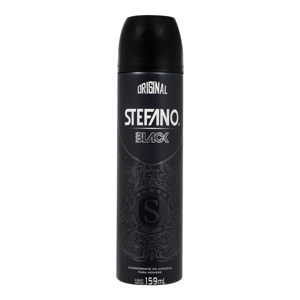 ANTITRANSPIRANTE EN AEROSOL STEFANO BLACK ORIGINAL 159 ML COLGATE