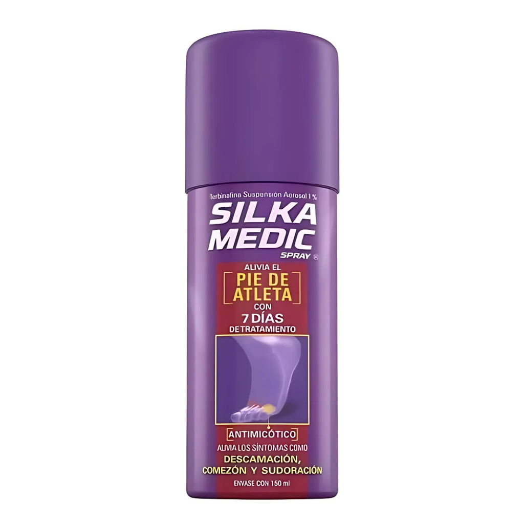 SILKAMEDIC SPRAY C/150 ML TERBINAFINA 1% LAB GENOMMA