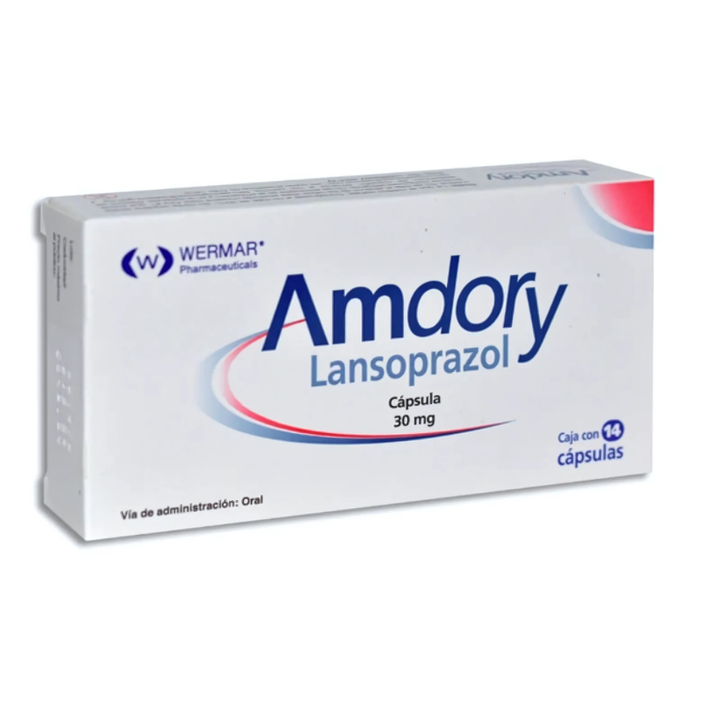 LANSOPRAZOL 30 MG C/14 CAP AMDORY LAB WERMAR