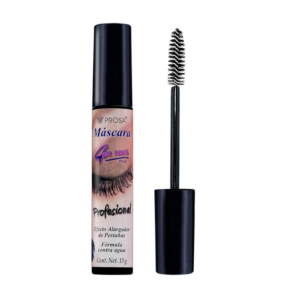 MASCARA DE PESTAÑAS 14 G EFECTO ALARGADOR COLOR NEGRO PROSA