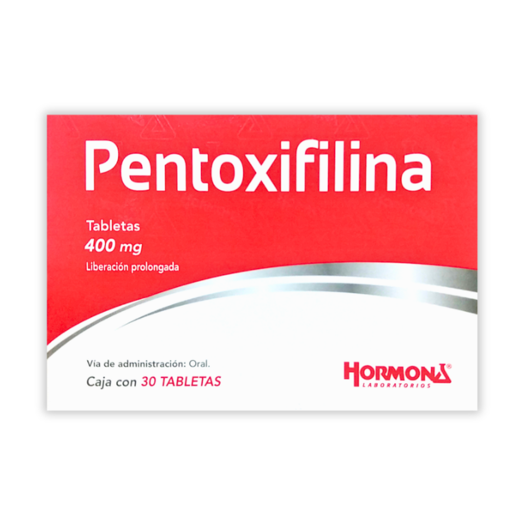 [4423] PENTOXIFILINA 400 MG C/30 TAB LP LAB HORMONA
