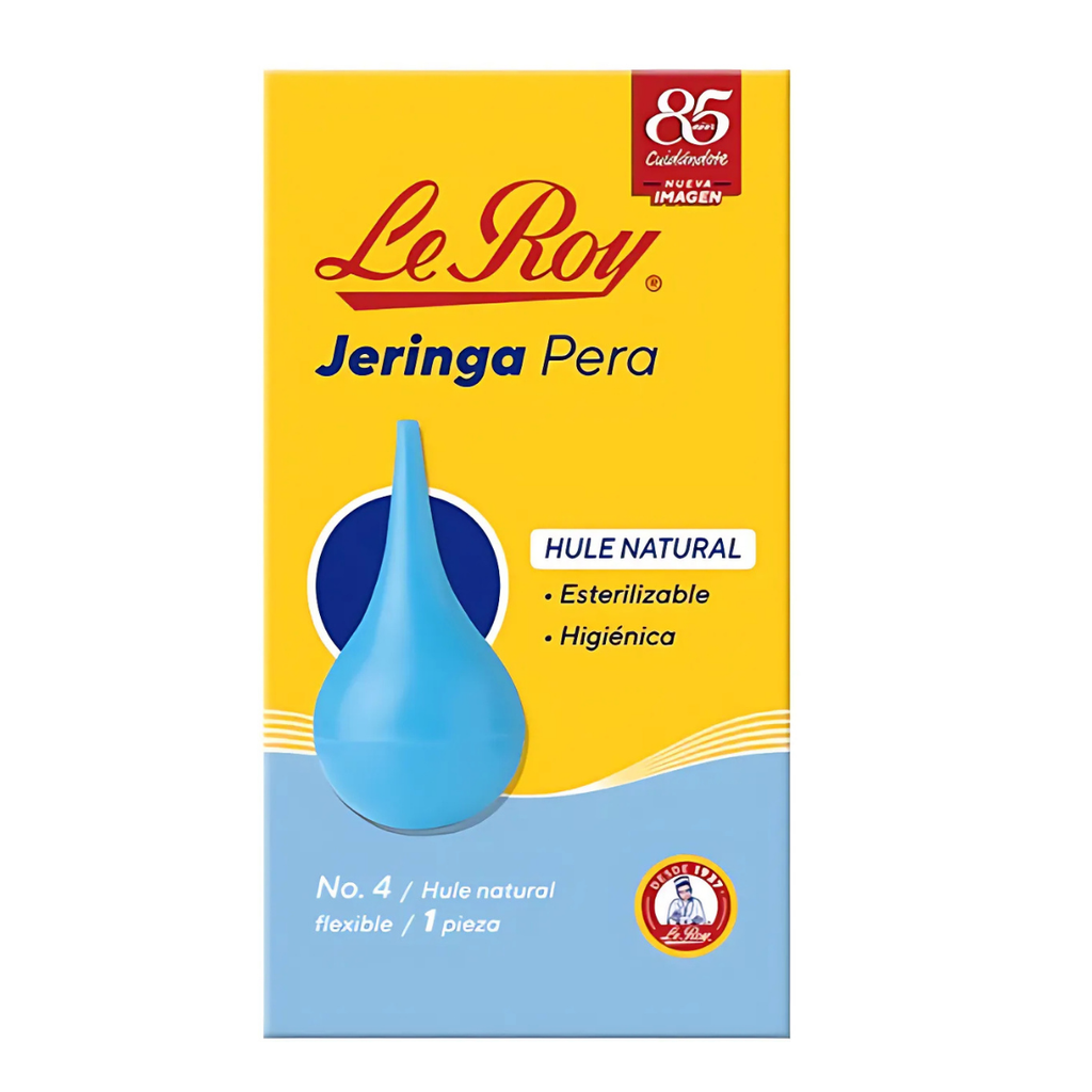 JERINGA PERA DE HULE #4 LEROY