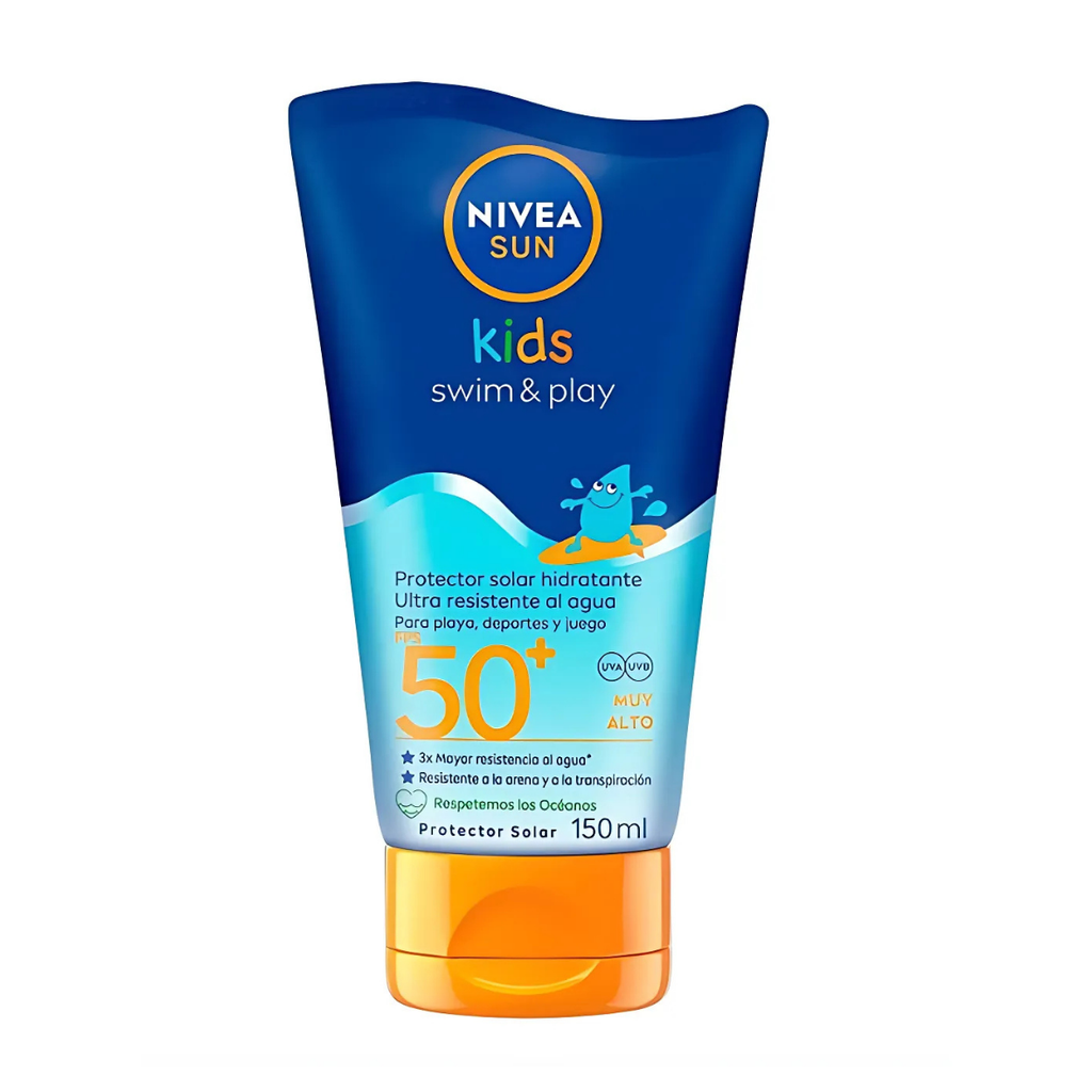 PROTECTOR SOLAR NIVEA SUN KIDS 50 FPS C/150 ML ULTRA RESISTENTE AL AGUA BEIERSDORF