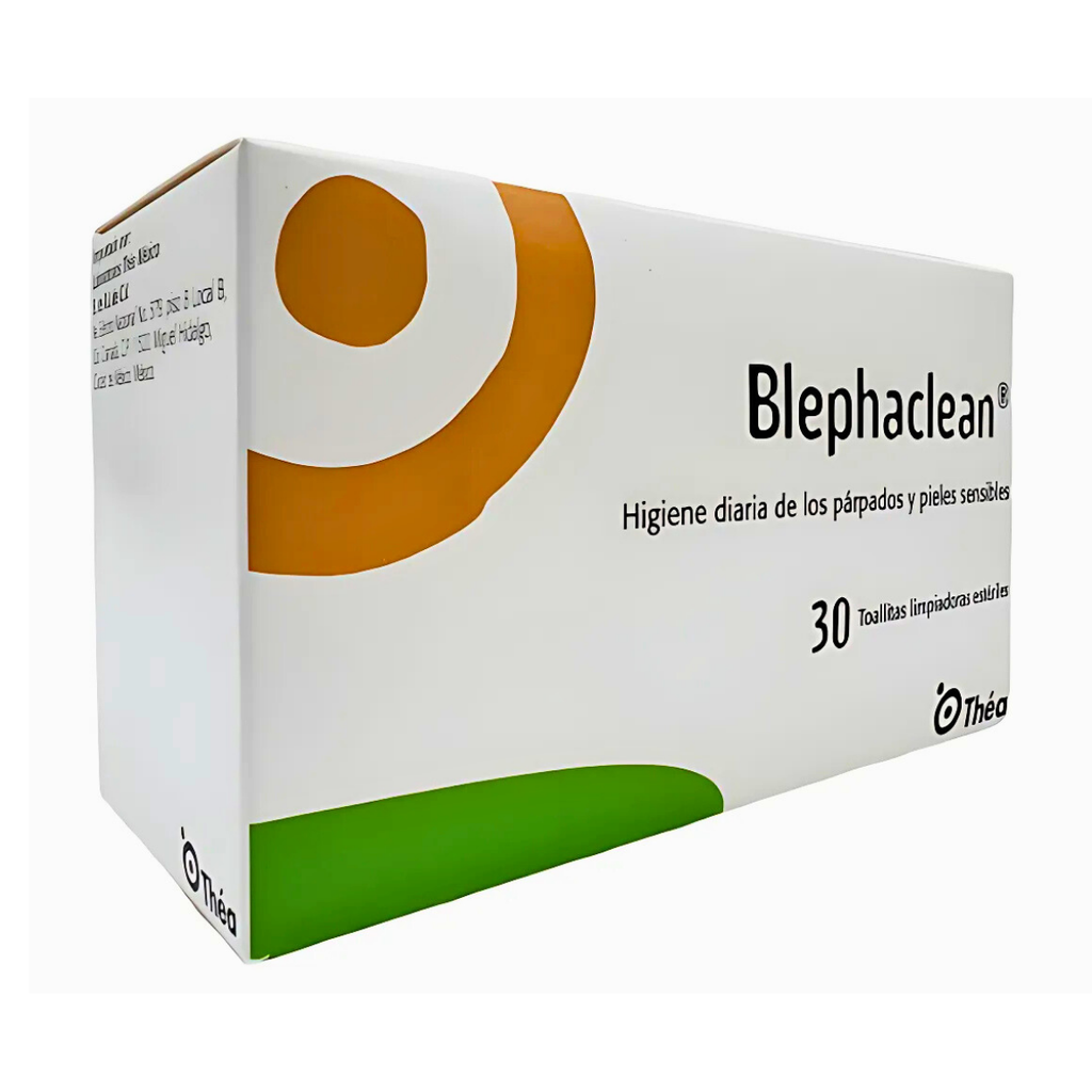 BLEPHACLEAN C/30 PZAS TOALLITAS LIMPIADORAS ESTERILES PARPADOS Y PIEL SENSIBLE LAB THEA