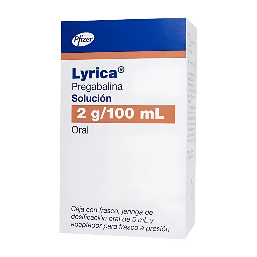 LYRICA SOL ORAL 2 G/100 ML PREGABALINA LAB PFIZER