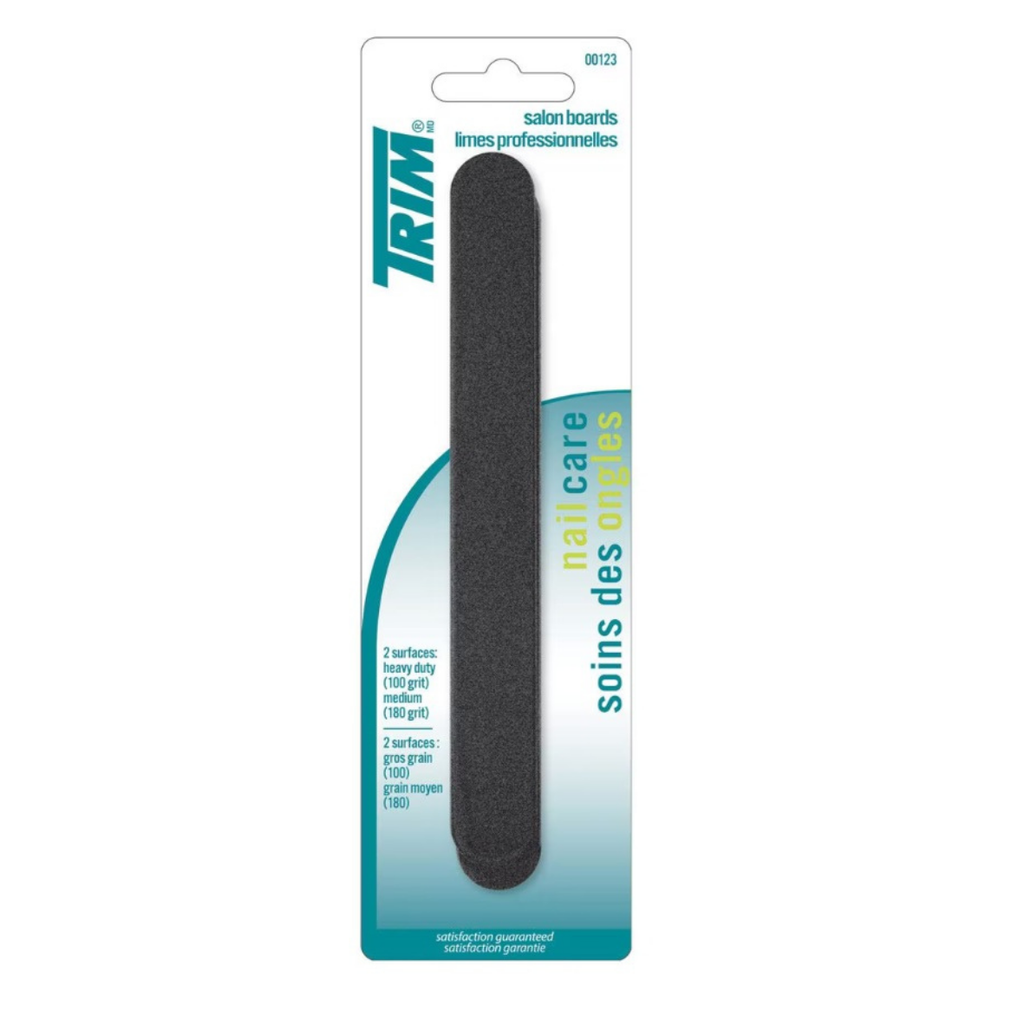 [4493] LIMA DE UÑAS 2 PZAS MEDIANA TRIM NAIL CARE