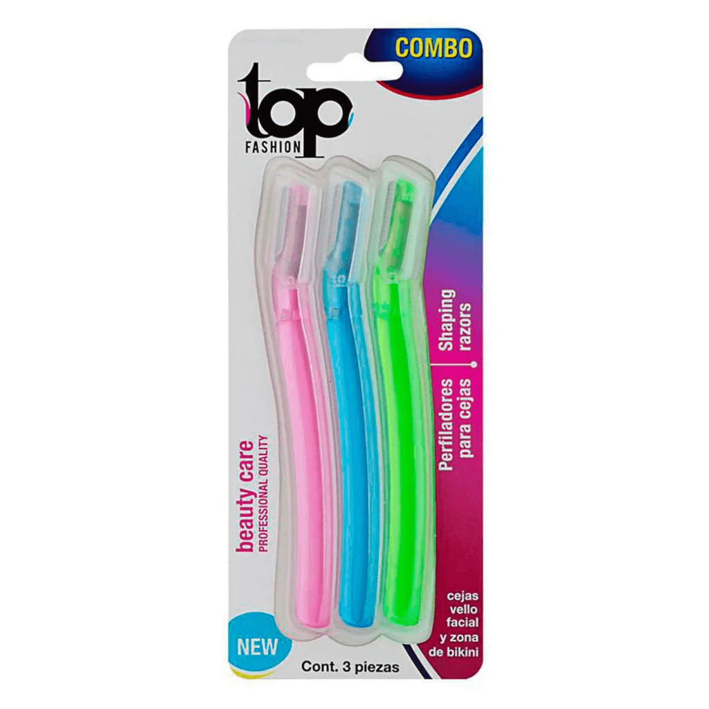 PERFILADORES PARA CEJAS 3 PZAS TOP FASHION
