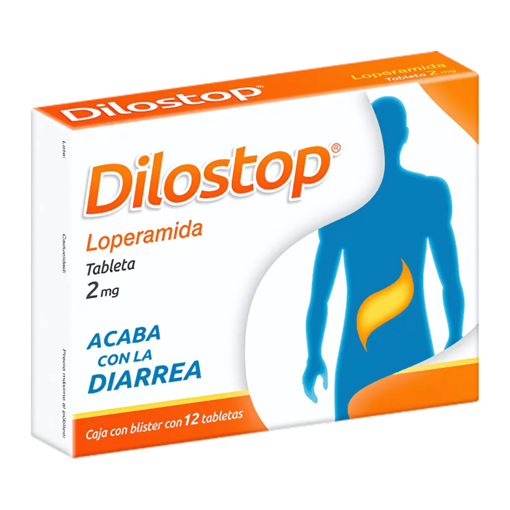 LOPERAMIDA 2 MG C/12 TAB DILOSTOP LAB COLLINS