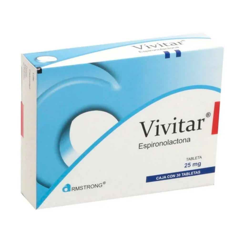 VIVITAR 25 MG C/30 TAB ESPIRONOLACTONA LAB ARMSTRONG