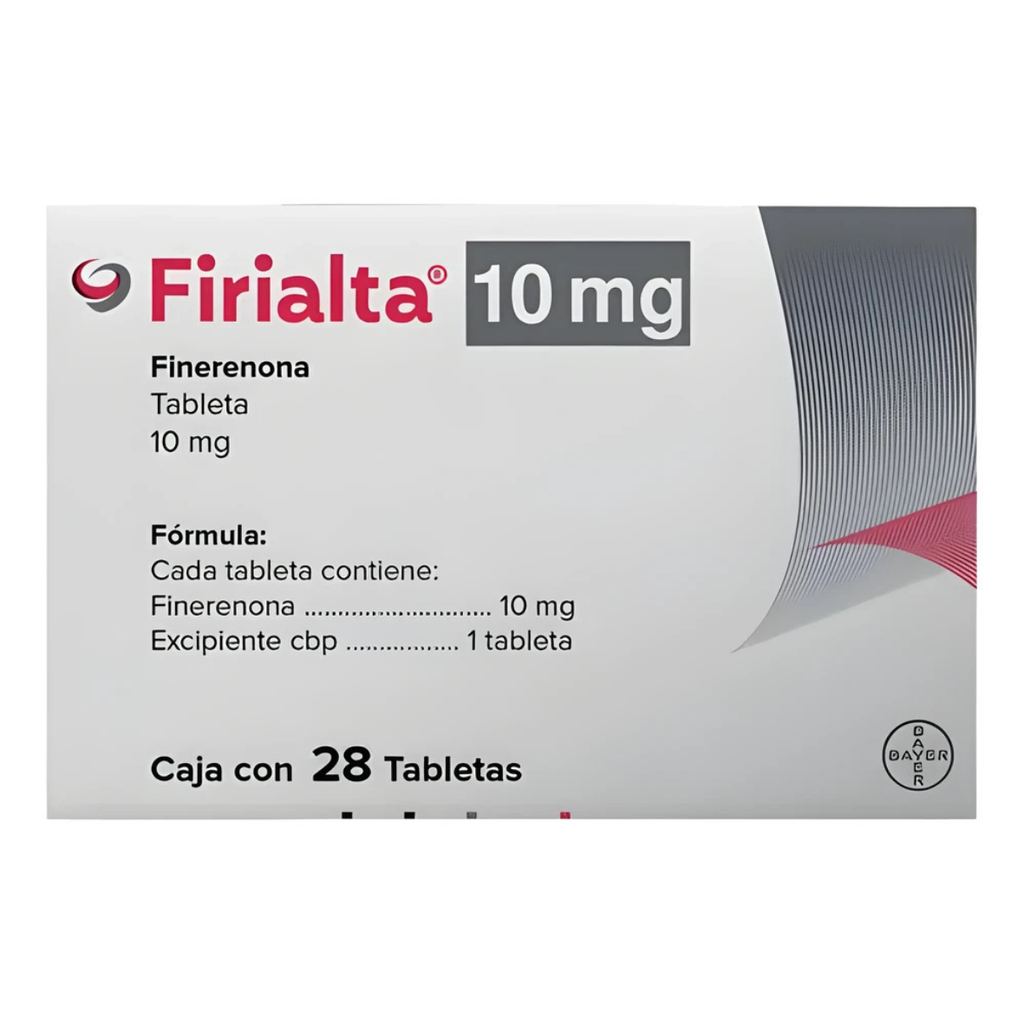 FIRIALTA 10 MG C/28 TAB FINERENONA LAB BAYER