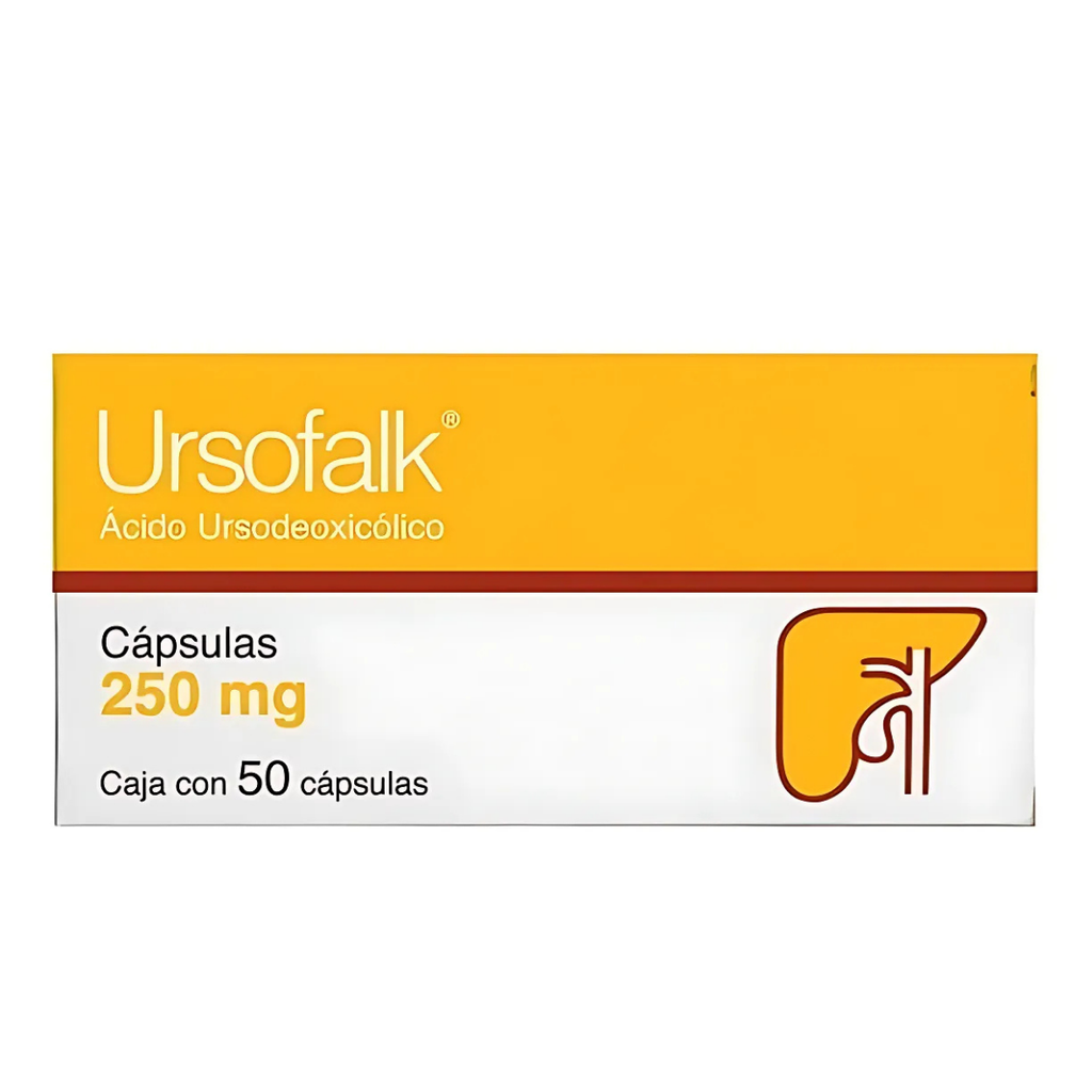URSOFALK 250 MG C/50 CAP ACIDO URSODEOXICOLICO LAB SCHWABE