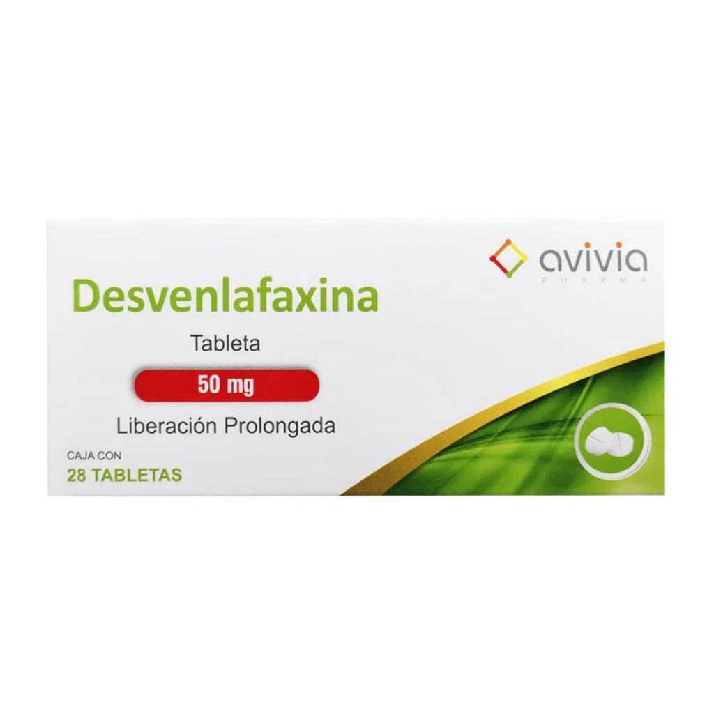 DESVENLAFAXINA 50 MG C/28 TAB LP LAB AVIVIA