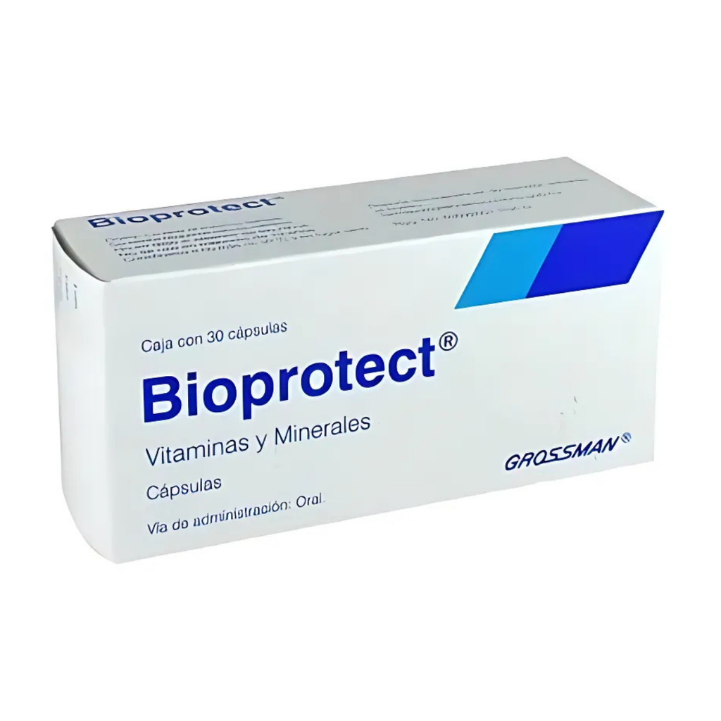 BIOPROTECT C/30 CAP VITAMINAS Y MINERALES LAB GROSSMAN