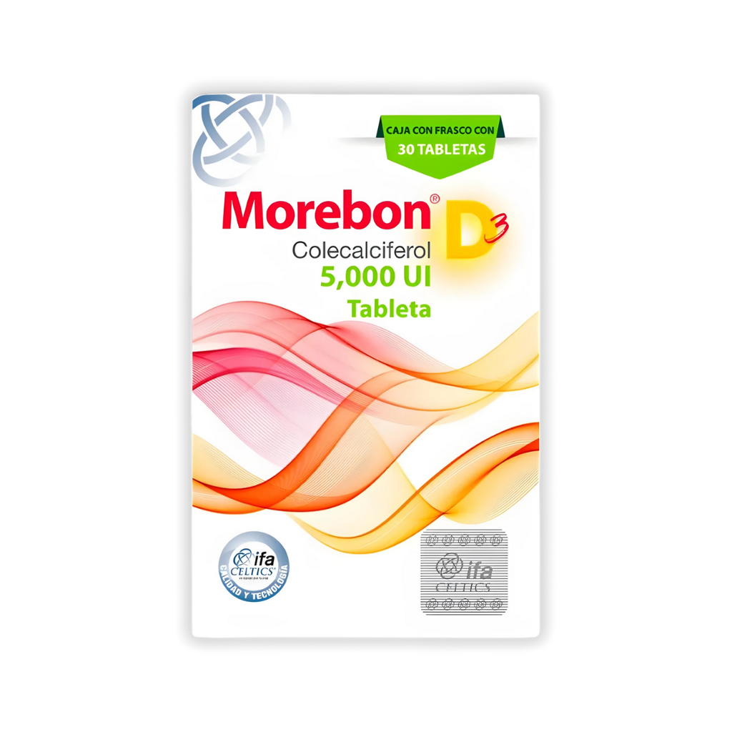 MOREBON D3 5000 UI C/30 TAB COLECALCIFEROL LAB IFA CELTICS